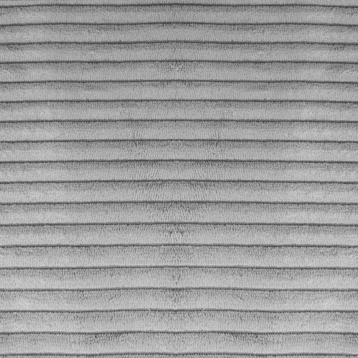 ARMLEHNSTUHL  in Eisen Cord  - Hellgrau/Schwarz, Design, Textil/Metall (56/83/62cm) - Carryhome