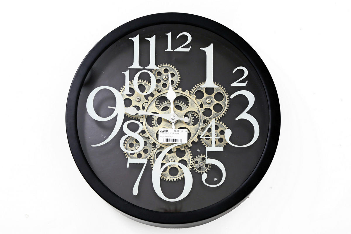 CEAS DE PERETE 38/38/6 cm   - Basics, plastic/sticlă (38/38/6cm)