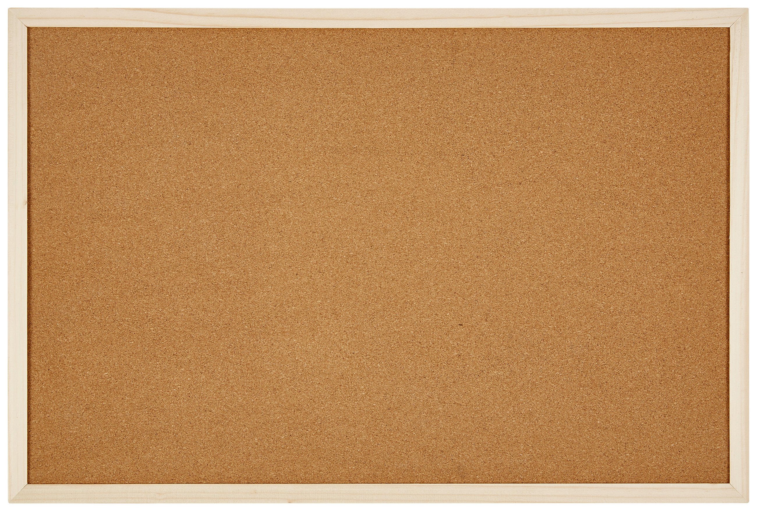 Pinnwand Bea mit Holzrahmen Naturfarben, 40x60 cm