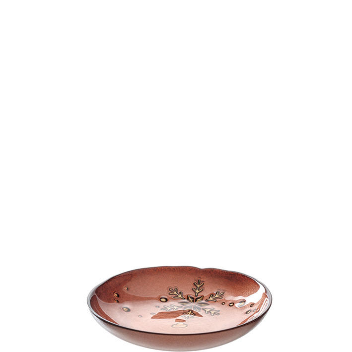ZDJELA DEKORATIVNA Autentico - crvena, Lifestyle, staklo (15/3/15cm) - Leonardo