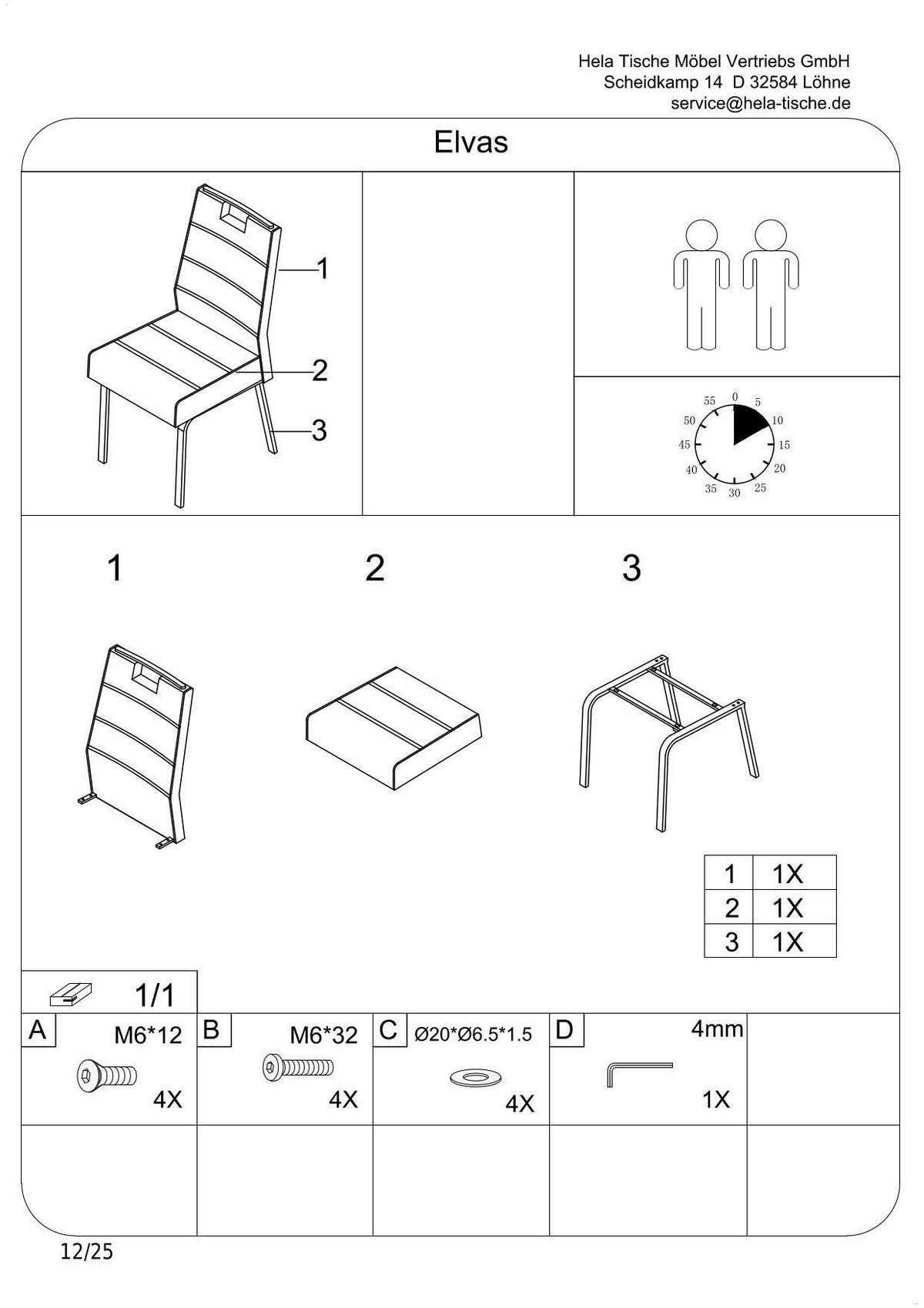TISCHGRUPPE   - Eichefarben/Anthrazit, MODERN, Textil/Metall (140 - 180/76/90cm) - P & B