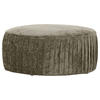 HOCKER in Textil Taupe  - Taupe/Schwarz, Design, Kunststoff/Textil (75/38/75cm) - Landscape