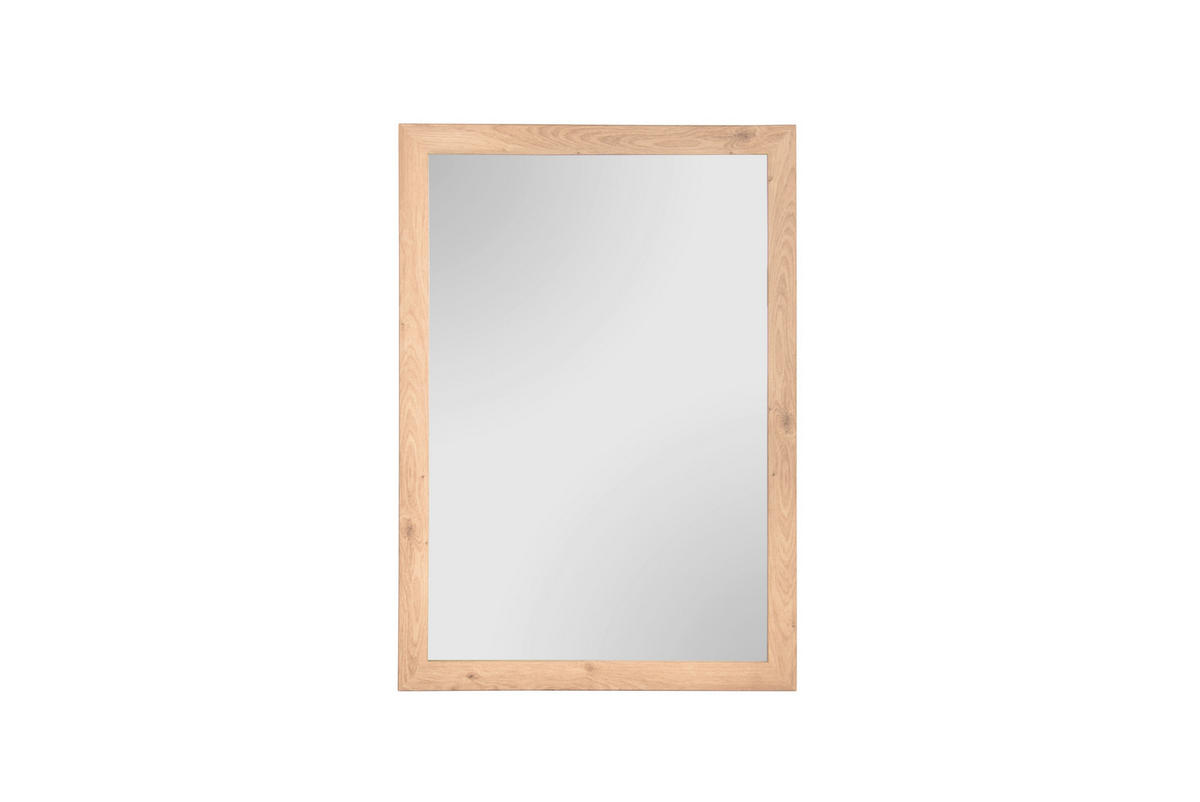 WANDSPIEGEL 48/68/2 cm    in rechteckig  - Eiche Artisan, Trend, Glas/Holzwerkstoff (48/68/2cm) - Boxxx