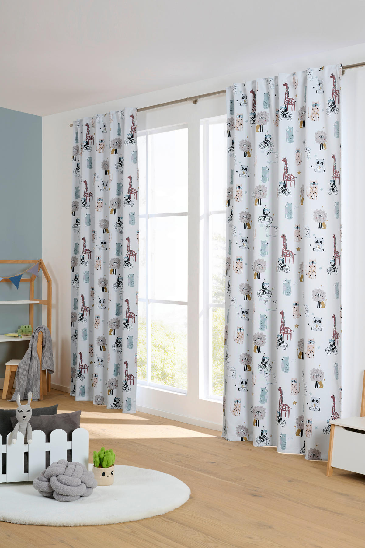 KINDERVORHANG Verdunkelung   - Multicolor, Trend, Textil (140/245cm) - Ben'n'jen