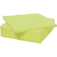 SERVIETTE  33/33 cm   - Hellgrün, Basics, Papier (33/33cm) - Boxxx