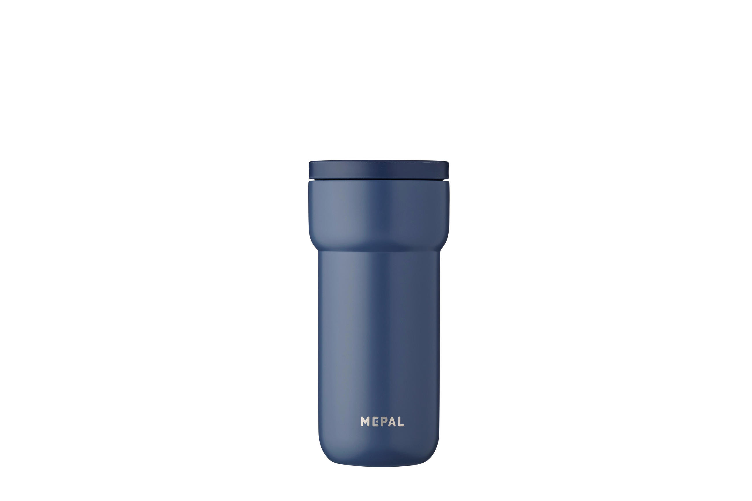 TERMOHRNČEK  0,375 l - tmavomodrá, Basics, kov/plast (8,4/17,8cm) - Mepal