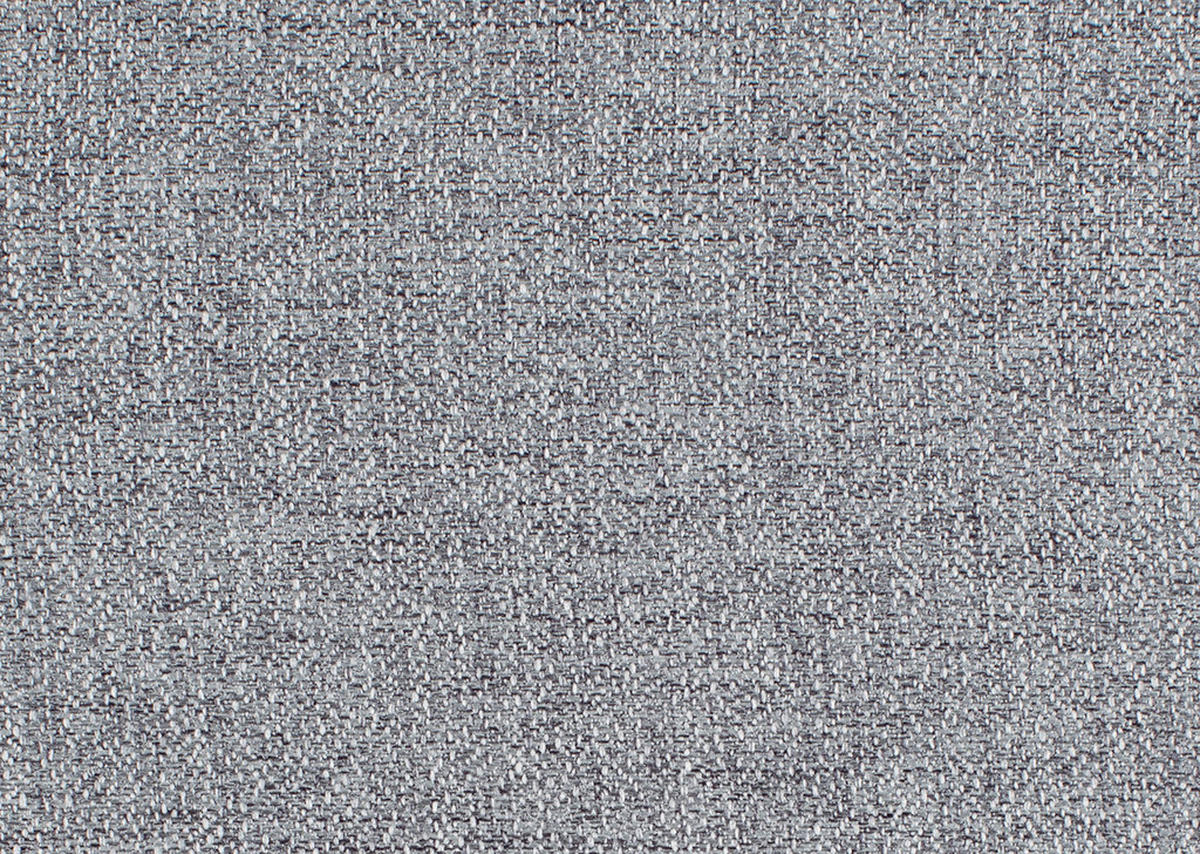 ECKSOFA in Webstoff Hellgrau  - Silberfarben/Hellgrau, Design, Textil/Metall (226/257cm) - Xora