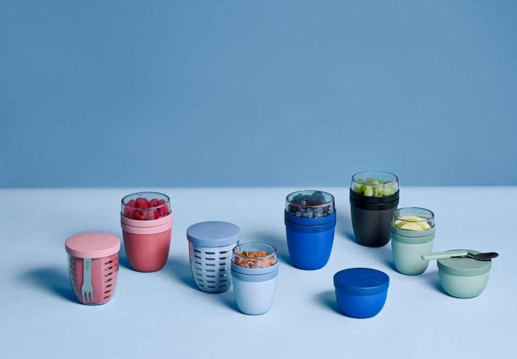 LUNCHBOX - Salbeigrün, KONVENTIONELL, Kunststoff (10,7/10,8cm) - Mepal