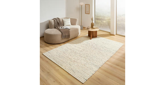 HANDWEBTEPPICH 90/160 cm Multicolor  - Multicolor, Natur, Textil (90/160cm) - Linea Natura