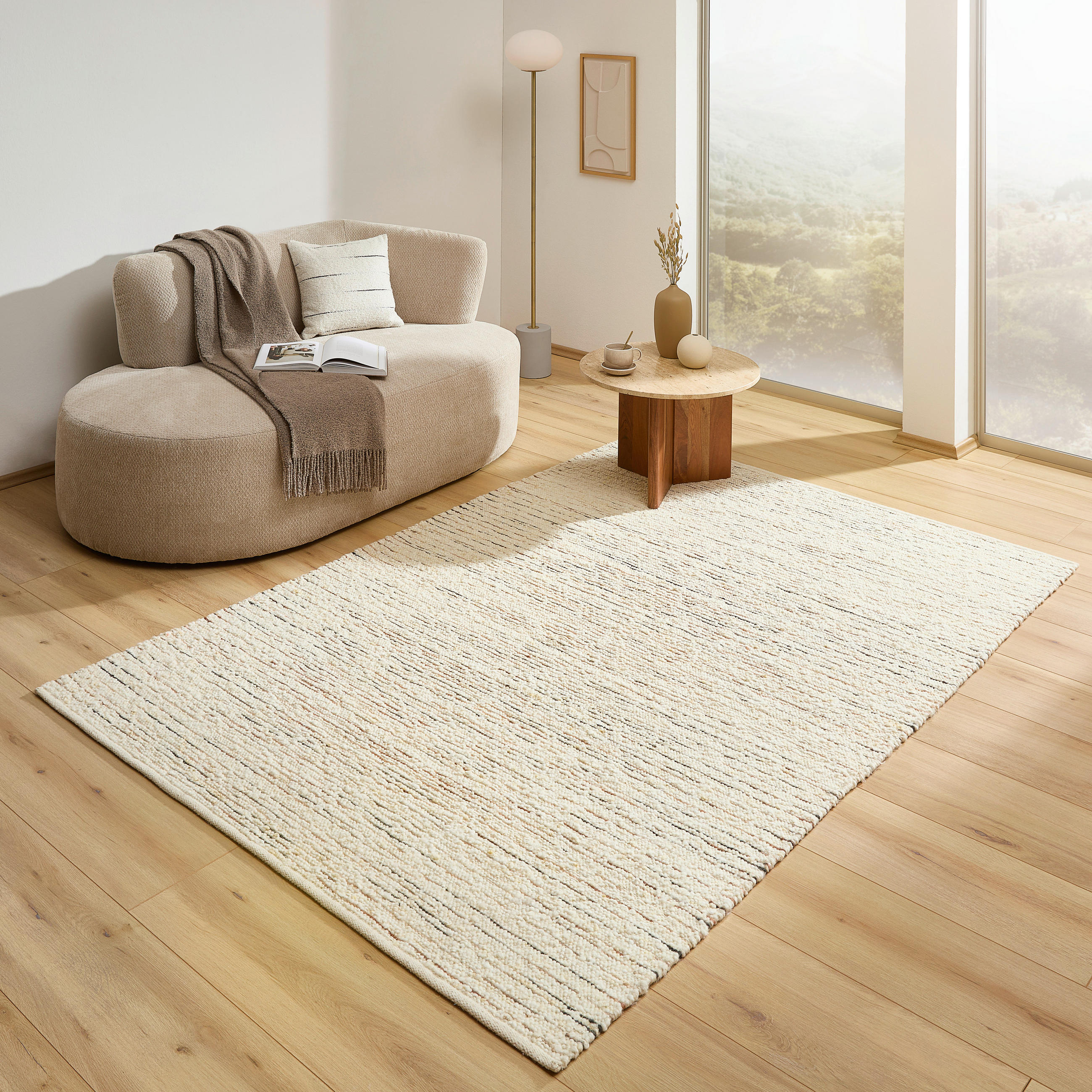 COVOR ȚESUT DE MÂNĂ    - multicolor, Natur, textil (130/190cm) - Linea Natura