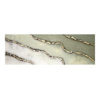 OLEJOMALBA, abstraktní, 150/50 cm  - přírodní barvy/vícebarevná, Trend, kompozitní dřevo/textil (150/50cm) - Monee