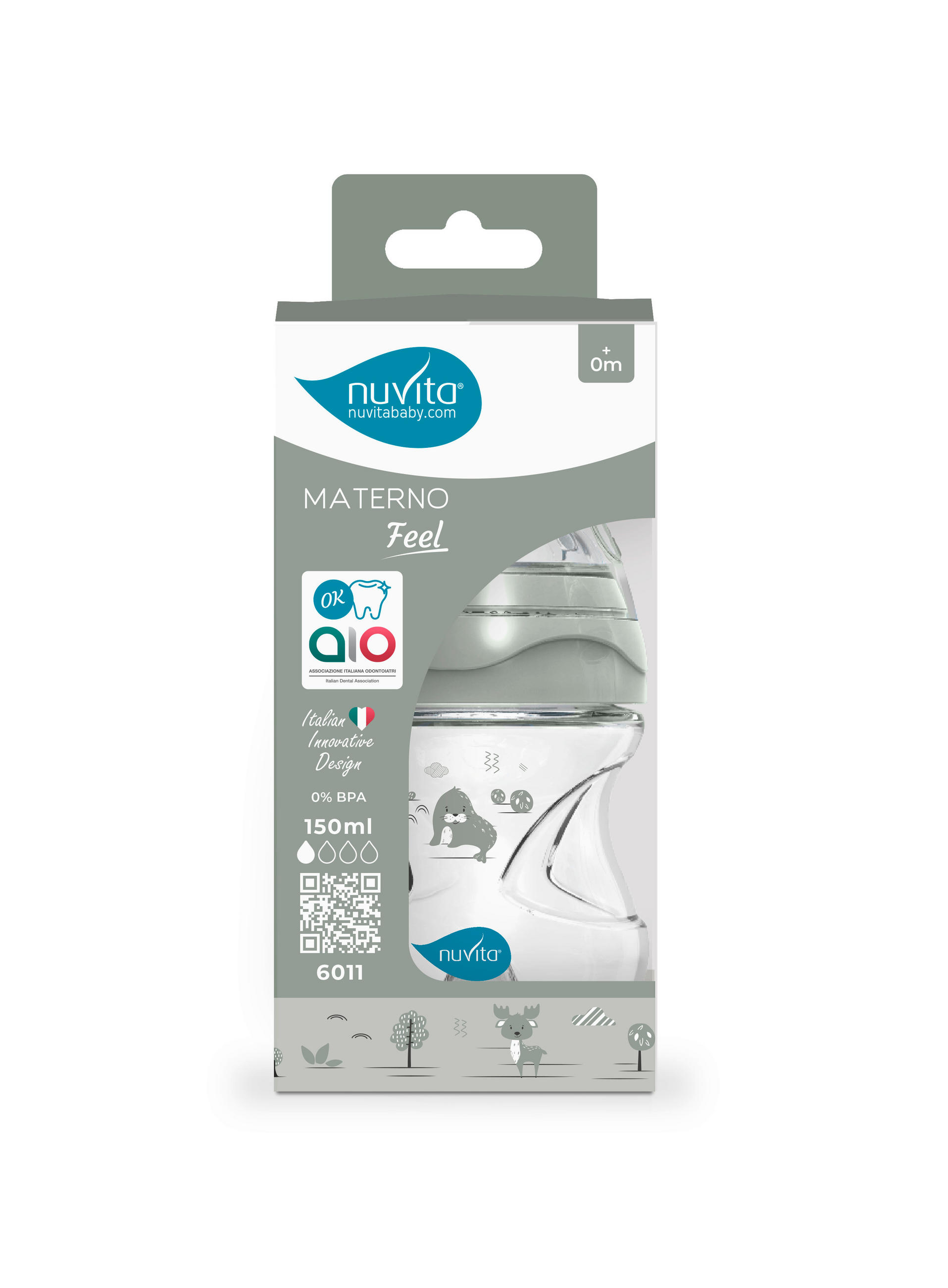 BABYFLASCHE 150 ml  - Grün, Basics, Kunststoff (7/13/7cm)