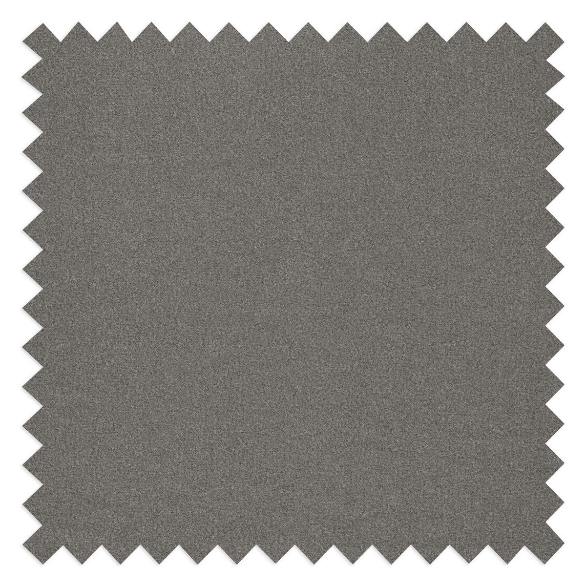 RELAXLIEGE Samt Dunkelgrau  - Dunkelgrau/Silberfarben, Design, Textil/Metall (65/65-95/171cm) - Livetastic