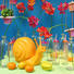 DEKOSCHNECKE - Orange, Trend, Kunststoff (37/25/20cm)
