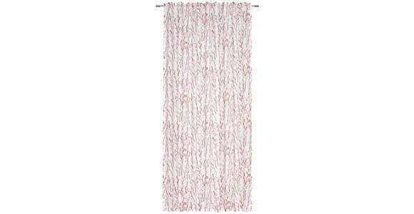 FERTIGVORHANG halbtransparent - Rosa, KONVENTIONELL, Textil (140/245cm) - Esposa