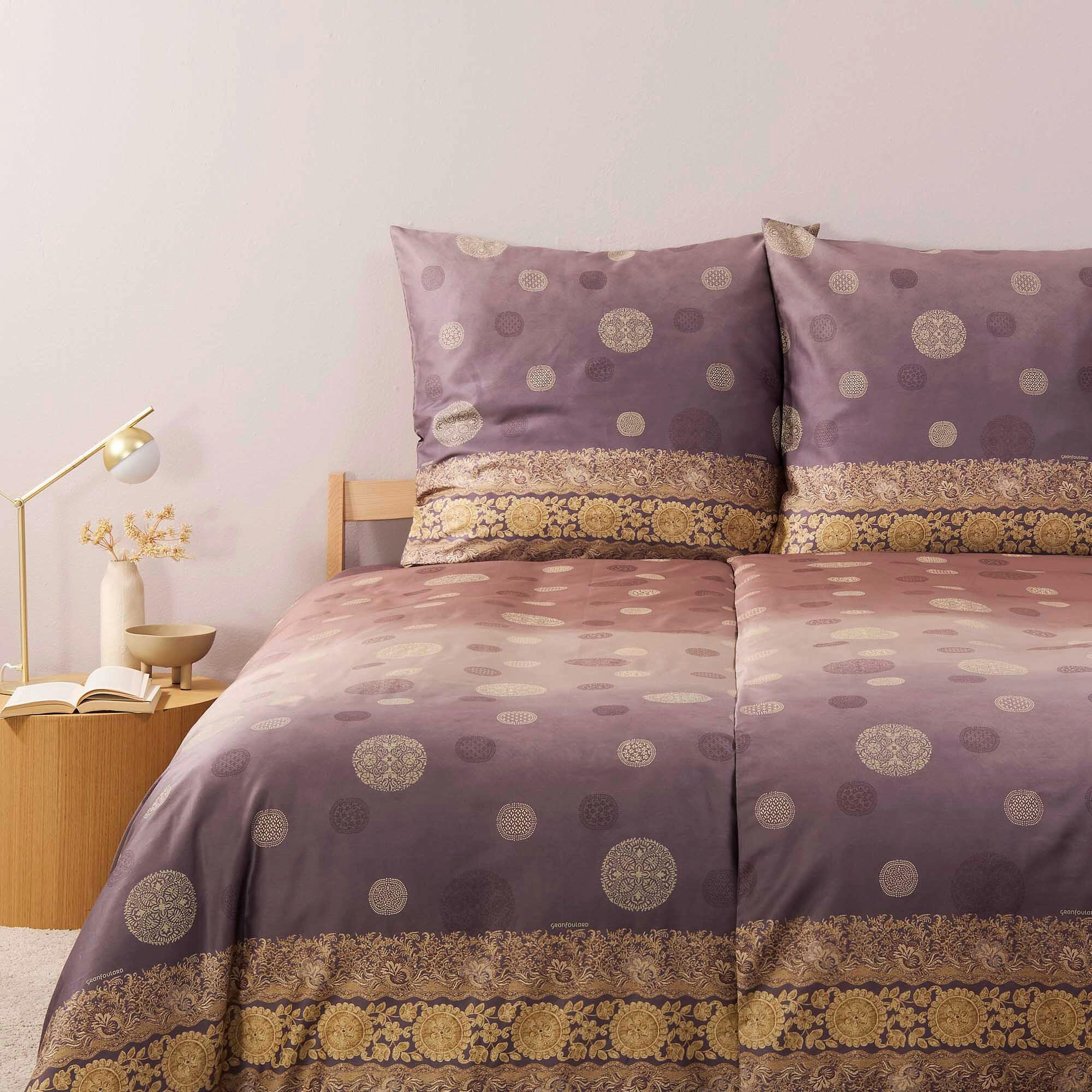 POSTELJNINA PALLAVICINO 140/200 cm saten siva  - siva, Konvencionalno, tekstil (140/200cm) - Bassetti