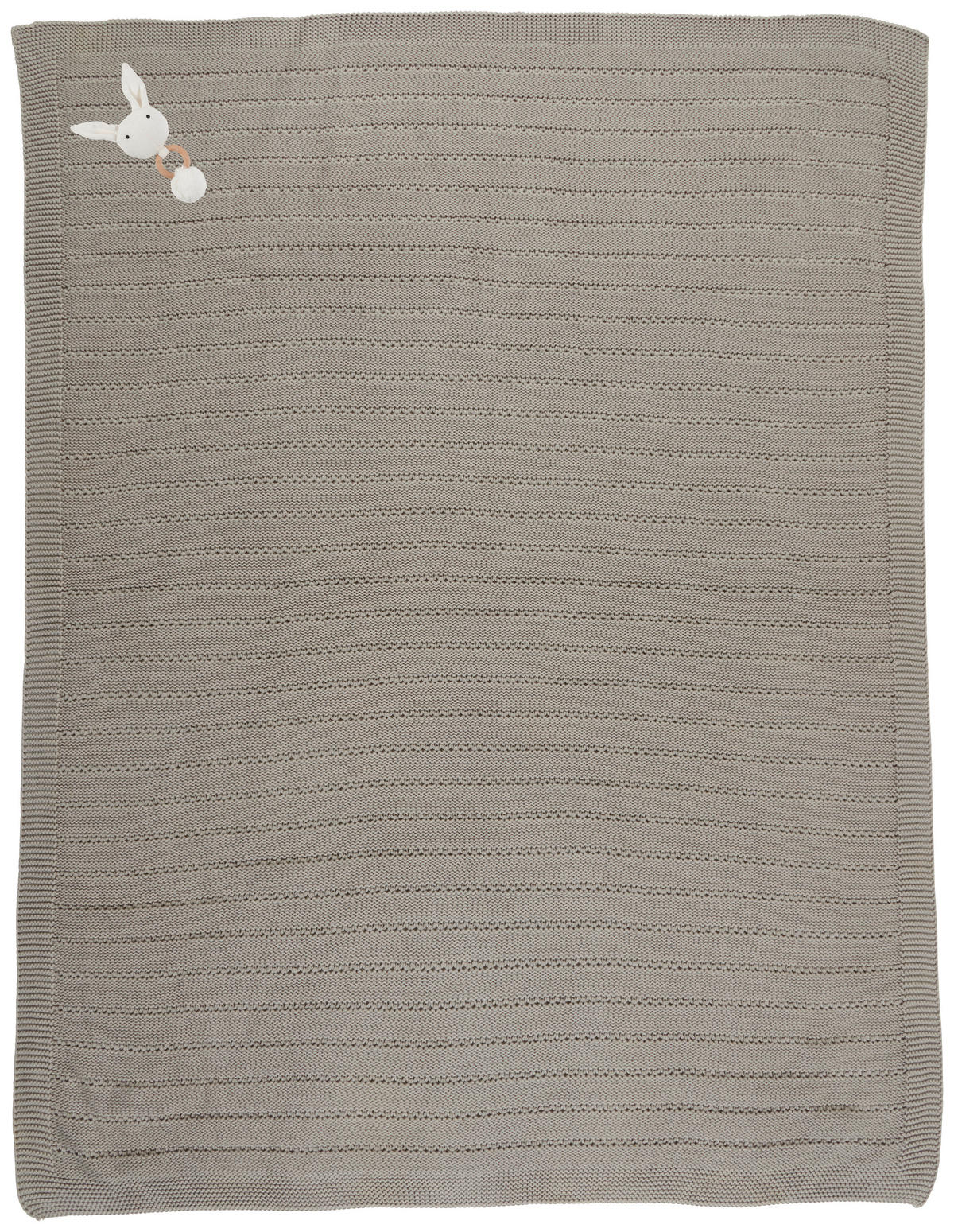 HEBKÁ DEKA - hnedá, Basics, textil (80/100cm) - Avelia