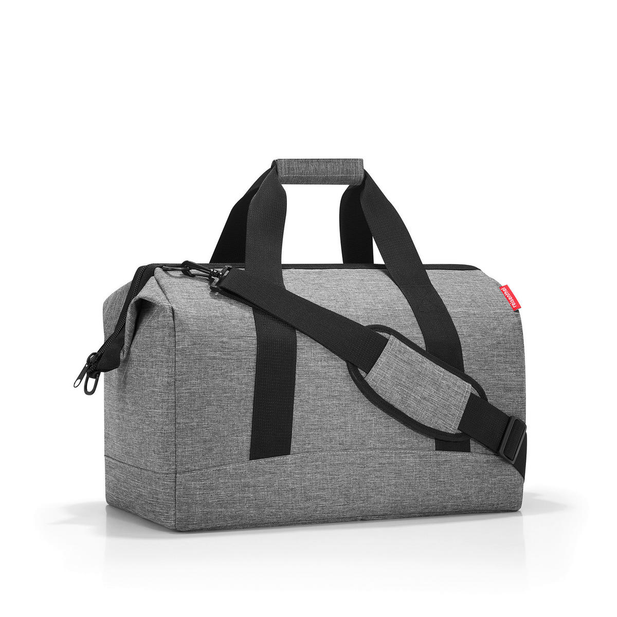 UTAZÓTÁSKA - szürke, Konventionell, textil (48/39,5/29cm) - Reisenthel