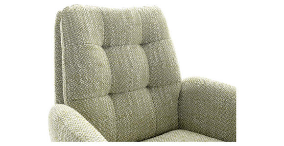 ARMLEHNSTUHL  Stoffauswahl, Typenauswahl, Sitzfläche 360° drehbar Webstoff  - Schwarz/Olivgrün, Design, Textil/Metall (66/95/74cm) - Novel