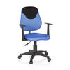 OTOČNÁ ŽIDLE PRO MLADÉ, modrá, černá - modrá/černá, Basics, plast (56/89-99/50cm) - MID.YOU