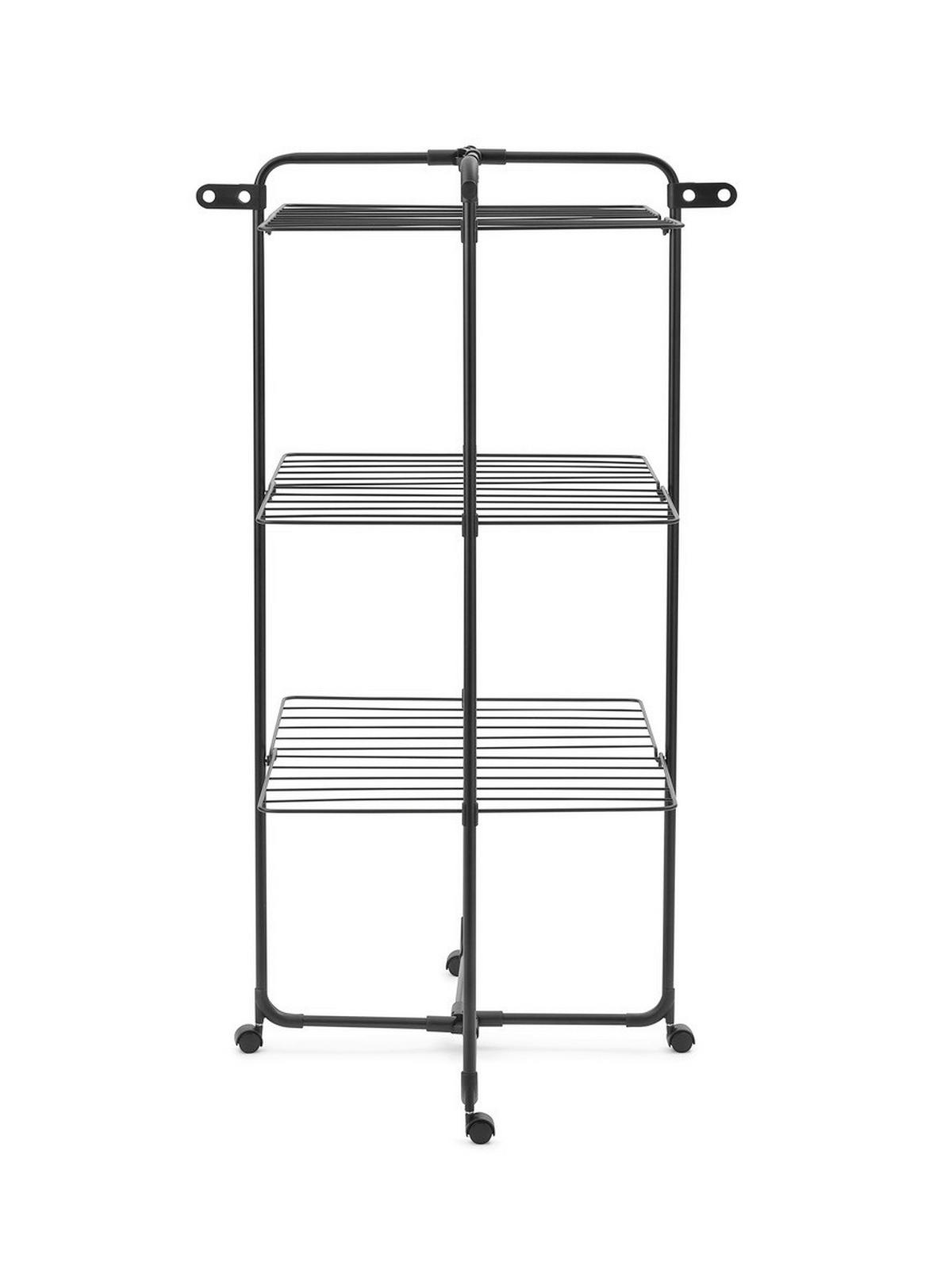 VERTIKALNA SUŠILICA ZA VEŠ - crna, Osnovno, metal (76,2/73,7/125,6cm) - Brabantia