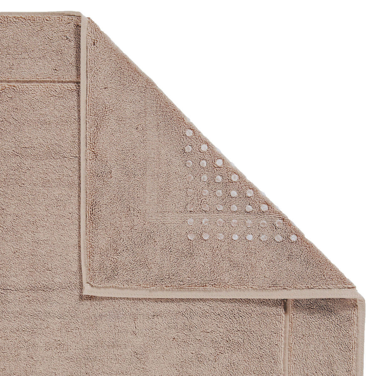 BADEMATTE London Hellbraun 60/60 cm  - Hellbraun, Basics, Textil (60/60cm) - Aquanova