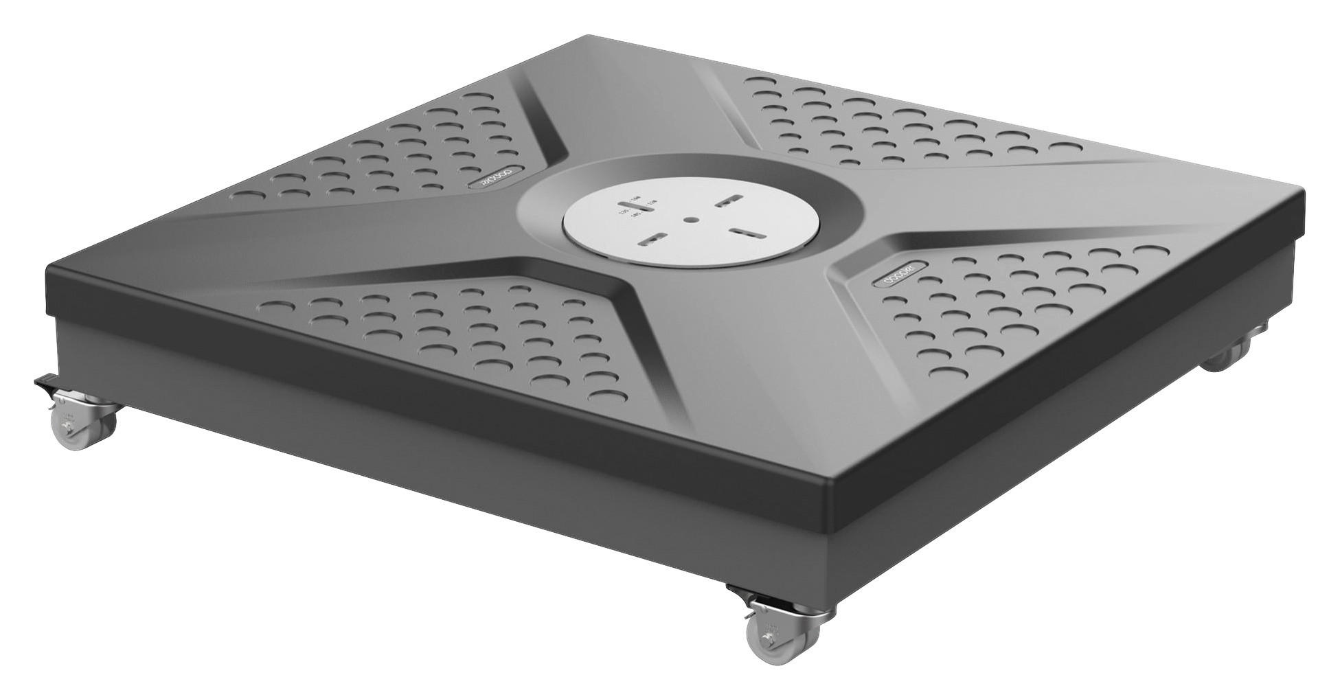 SCHIRMSTÄNDER inkl. Abdeckung - Anthrazit/Grau, Basics, Kunststoff/Metall (88/20/88cm) - Doppler