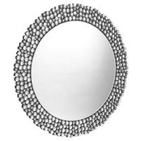 OGLEDALO ZIDNO  80/1,9/80 cm     - srebrne boje, Design, staklo/drvni materijal (80/1,9/80cm) - Novel