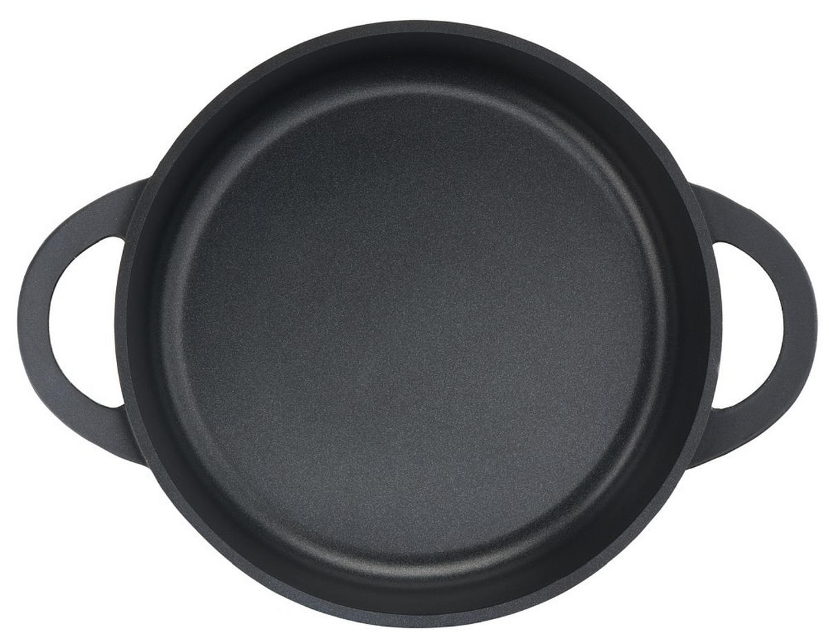 SERVIERPFANNE TRATTORIA  - Schwarz, Basics, Metall (49,6/30,1/10,3cm) - Tefal