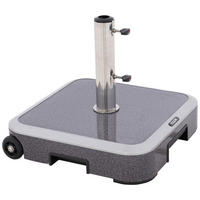 SONNENSCHIRMSTÄNDER Grau  - Grau, KONVENTIONELL, Stein/Metall (56/46/56cm) - Doppler