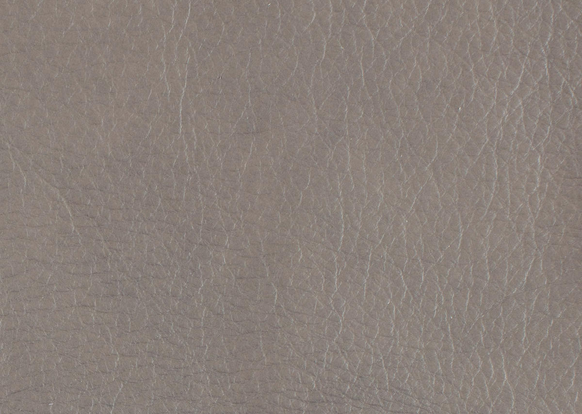 ECKSOFA Echtleder Graubraun  - Anthrazit/Graubraun, Design, Leder/Metall (290/230cm) - Johann Jakob