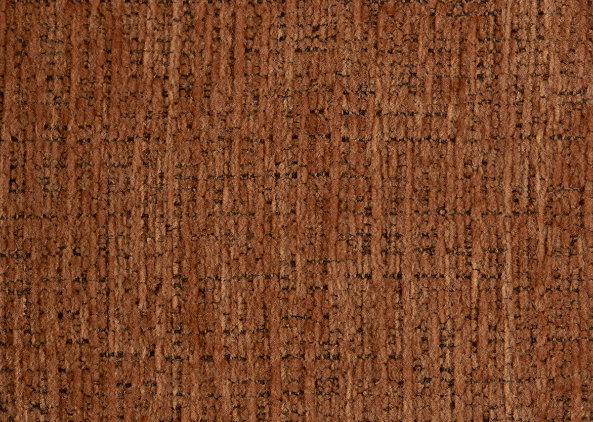 SCHLAFSOFA Chenille Terracotta  inkl. Rückenkissen, Bettkasten, Schlaffunktion, Rücken echt, Liegefläche im Originalstoff  - Terracotta/Schwarz, KONVENTIONELL, Kunststoff/Textil (213/92/105cm) - Milino