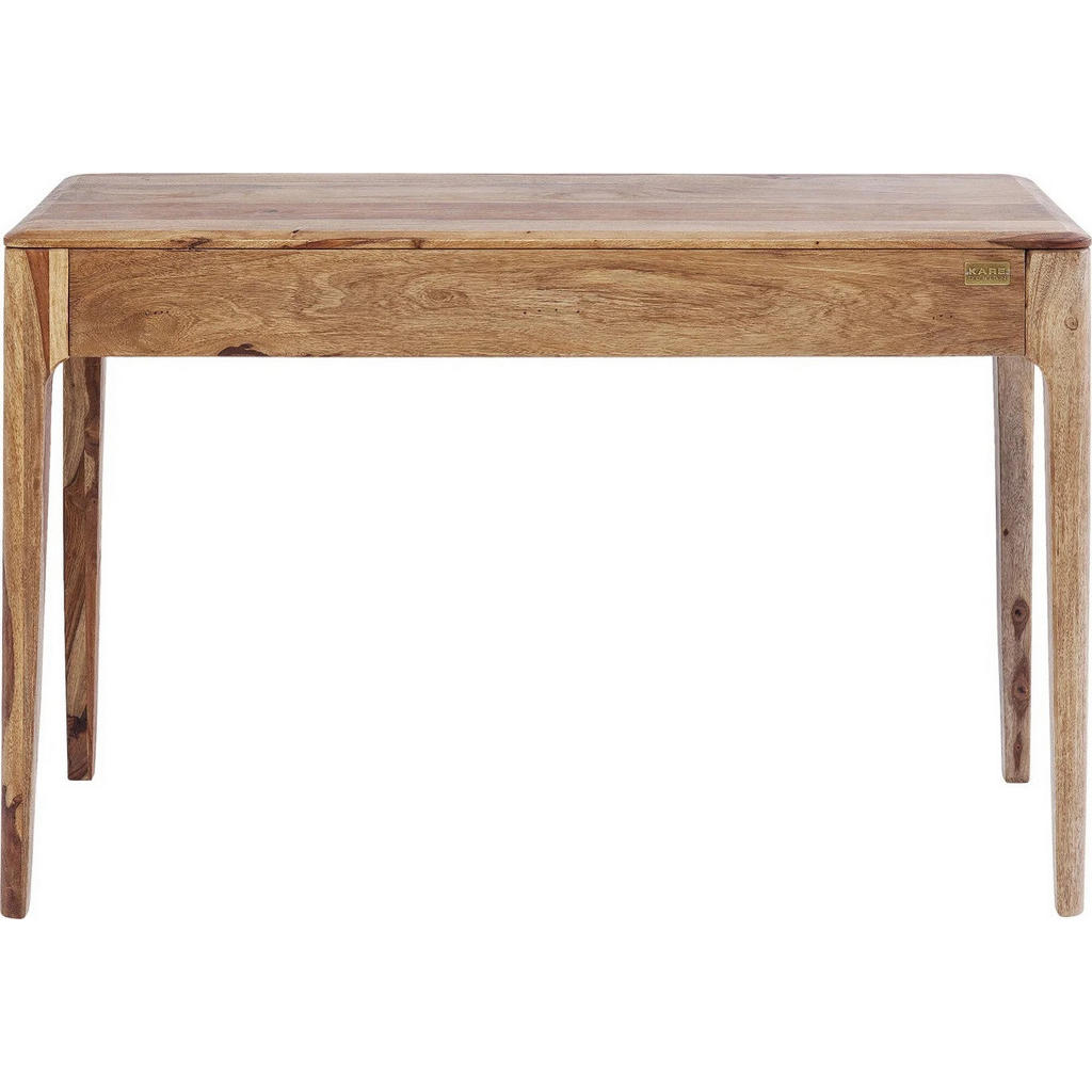 Thumbnail - Kare-Design Schreibtisch, Braun, Holz, Holzwerkstoff, Sheesham, 2 Schubladen, rechteckig, 40x76x110 cm, Arbeitszimmer, S...