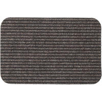 FUSSMATTE - Braun, Konventionell, Kunststoff/Textil (50/80cm) - Boxxx