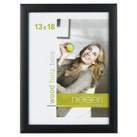 BILDERRAHMEN - Schwarz, Basics, Holz (15/20cm) - Nielsen