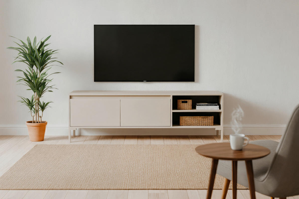 TV-ELEMENT - Kaschmir, Design, Holzwerkstoff/Metall (150/49/40cm) - MID.YOU