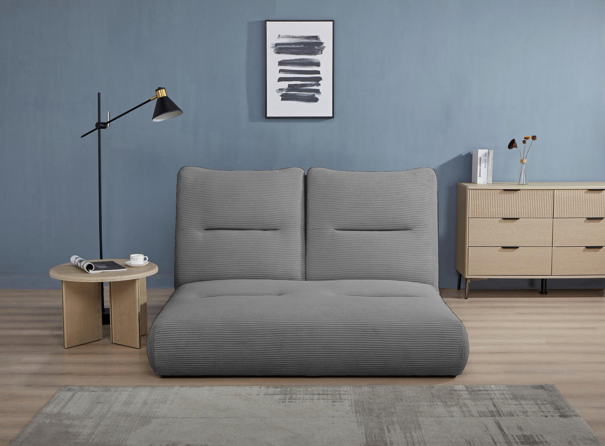 SCHLAFSOFA in Textil Dunkelgrau  - Dunkelgrau, Design, Textil (159/88/160cm) - Livetastic