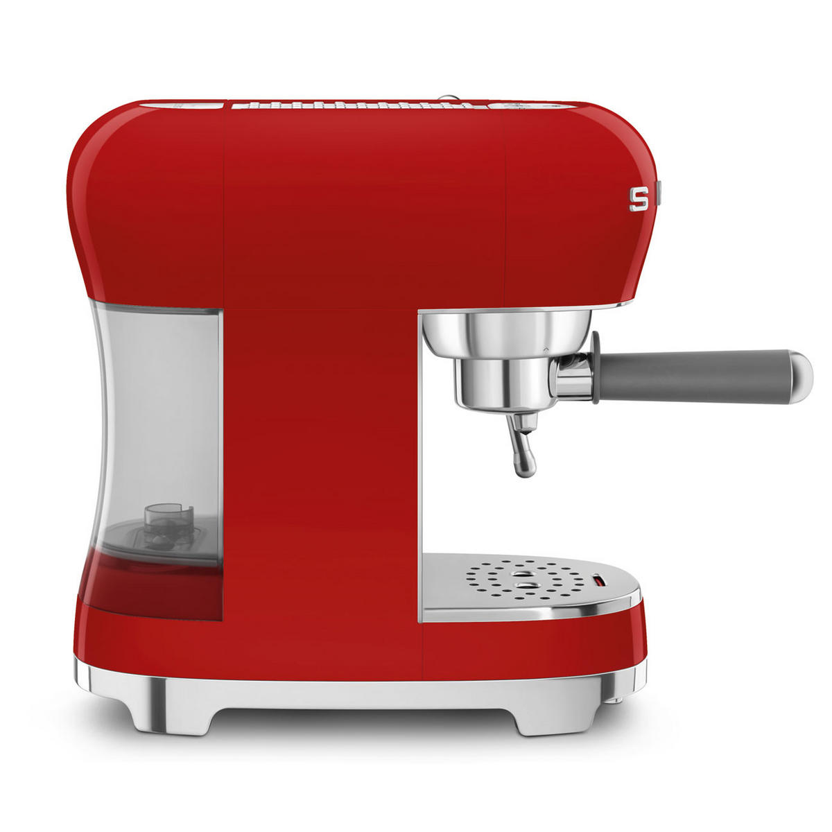 ESPRESSOMASCHINE 50´s Style  - Rot, Design, Kunststoff/Metall (14,9/33/32,9cm) - SMEG