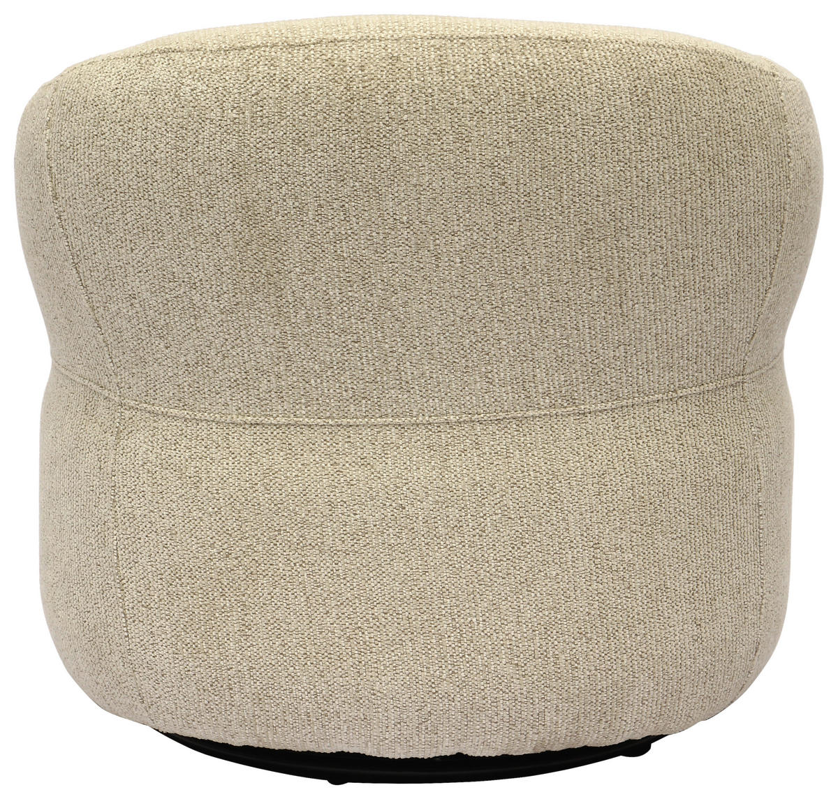 SESSEL in Webstoff Naturfarben  - Schwarz/Naturfarben, Design, Holz/Kunststoff (78/73/75cm) - Carryhome