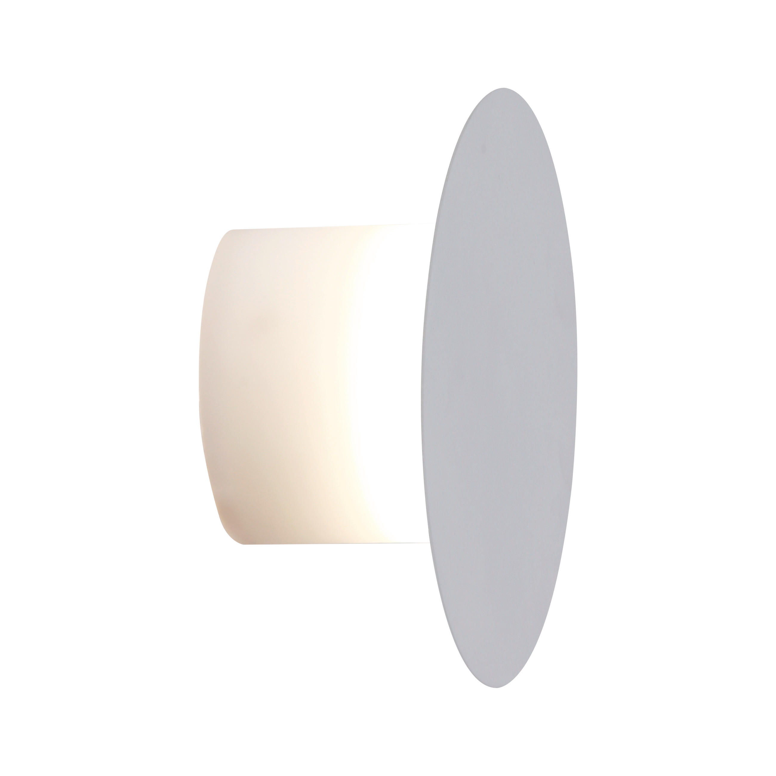 VÄGGLAMPA 15 cm  - grå, Design, metall (15cm)