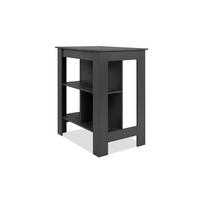 BARSKI STO   - antracit, Moderno, pločasti materijal (92/106/68cm)