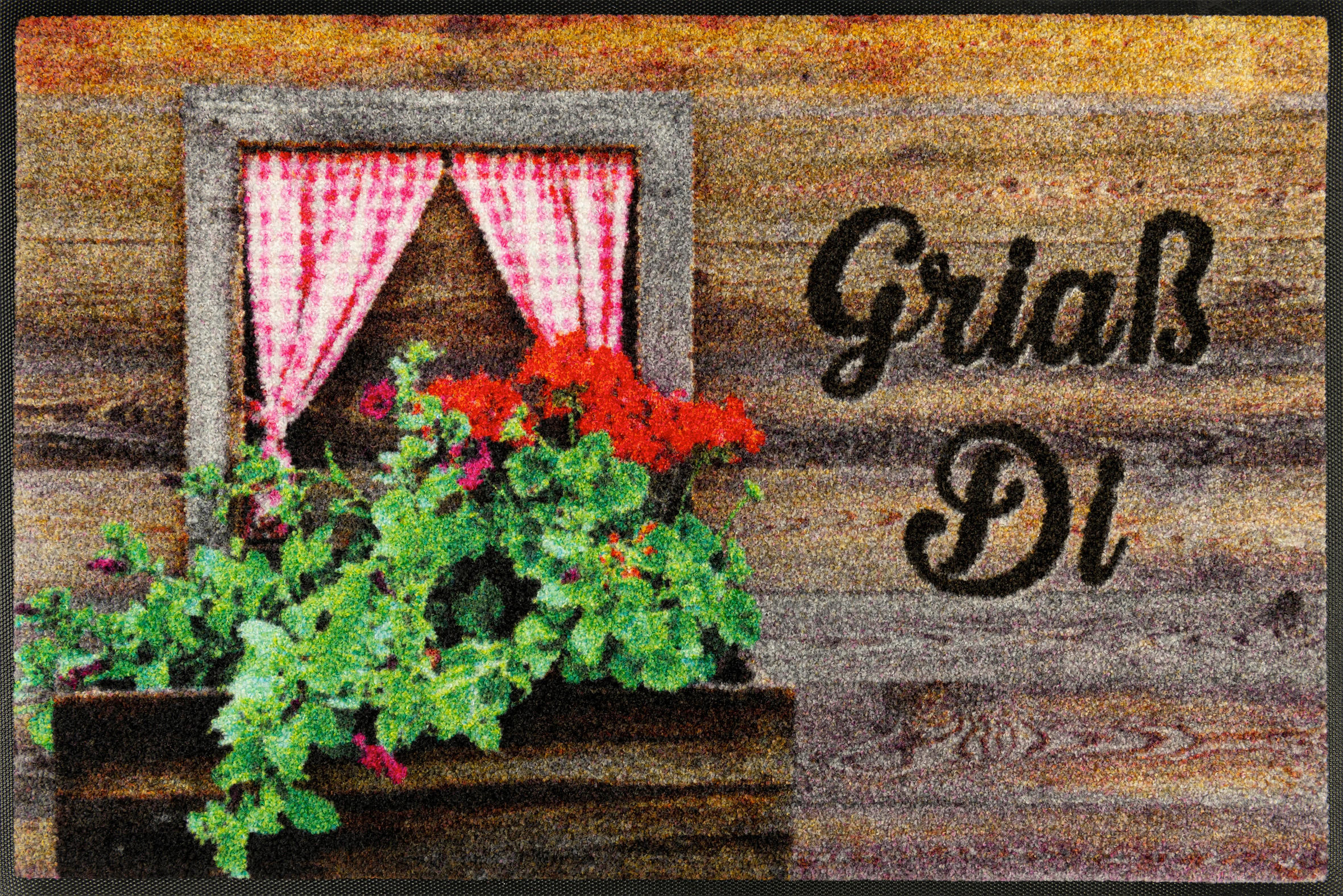 FUßMATTE  50/75 cm  Multicolor  - Multicolor, Basics, Kunststoff/Textil (50/75cm) - wash+dry