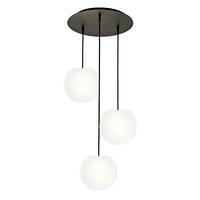 HÄNGELEUCHTE ACAI 40/150/ø 40 cm   - Weiß, KONVENTIONELL, Glas (40/150/ø 40cm)