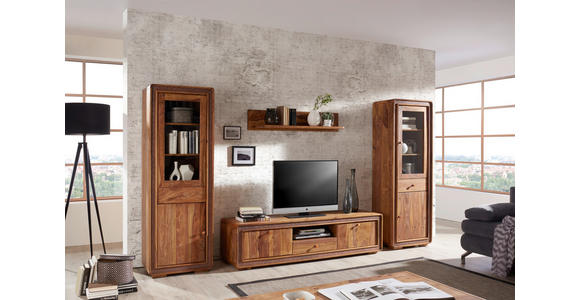 TV-ELEMENT 178/45/45 cm - Sheeshamfarben/Kupferfarben, LIFESTYLE, Holz/Metall (178/45/45cm) - Landscape