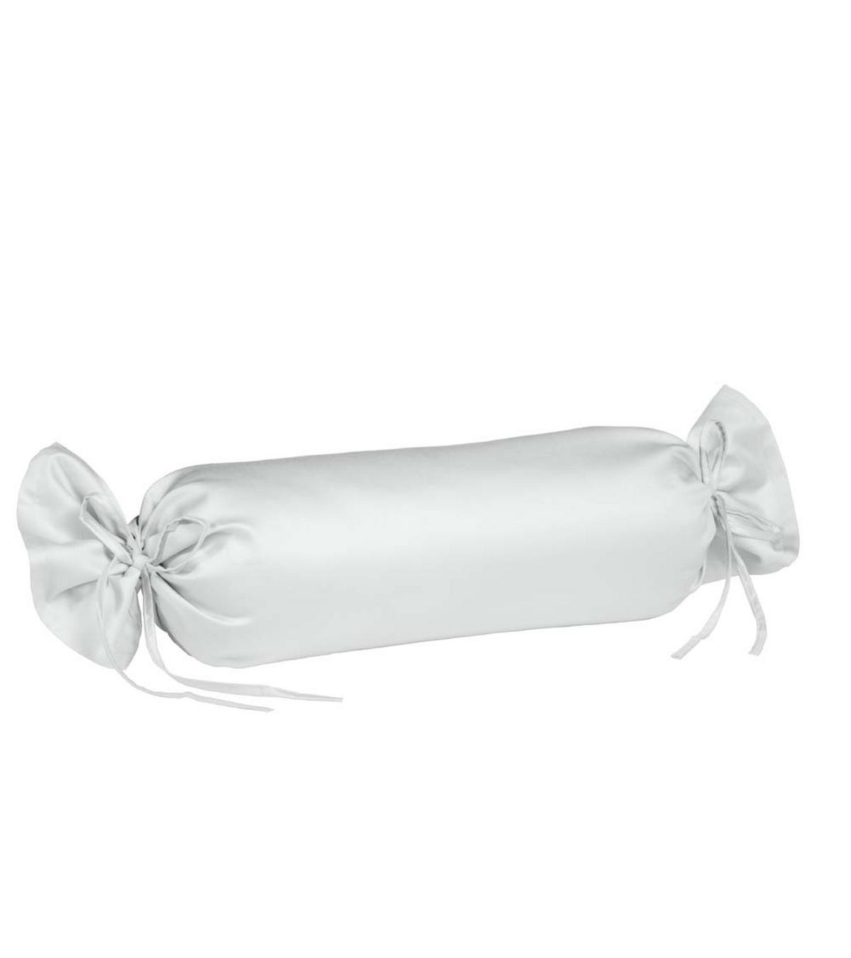OBLIEČKA NA VANKÚŠ, 15/40 cm, bavlna - strieborná, Basics, textil (15/40cm)