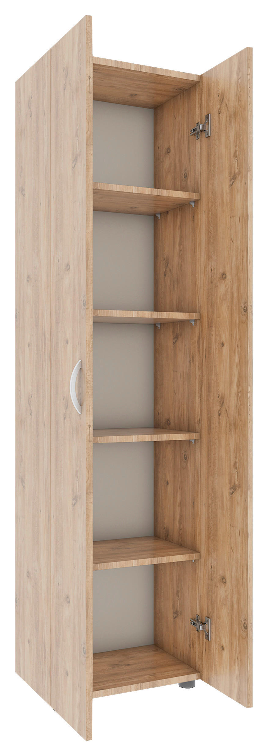 AKTENSCHRANK 49/178/34 cm  - Honigeiche, MODERN, Holzwerkstoff (49/178/34cm) - MID.YOU