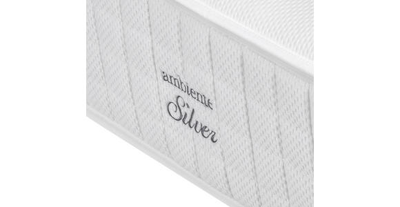 BOXSPRINGBETT 180/200 cm  in Braun  - Braun/Kupferfarben, KONVENTIONELL, Textil/Metall (180/200cm) - Ambiente