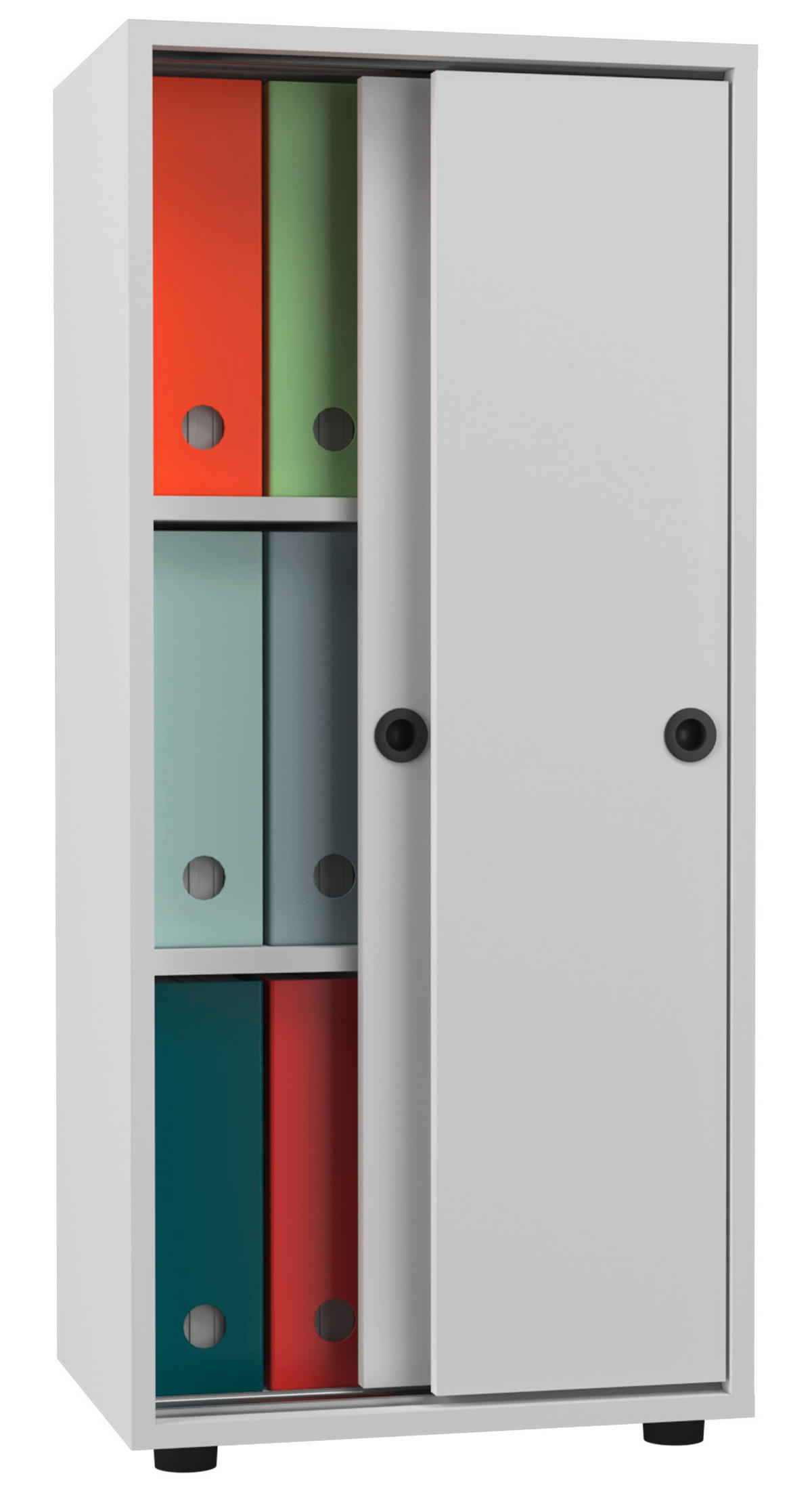 AKTENSCHRANK 49/109/38 cm  - Weiss, Design, Holzwerkstoff (49/109/38cm) - MID.YOU