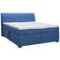 BOXSPRING KREVET - plava, Konvencionalno, tekstil (180/200cm) - Bentley BOXSPRING KREVET - plava, Konvencionalno, tekstil (180/200cm) - Bentley