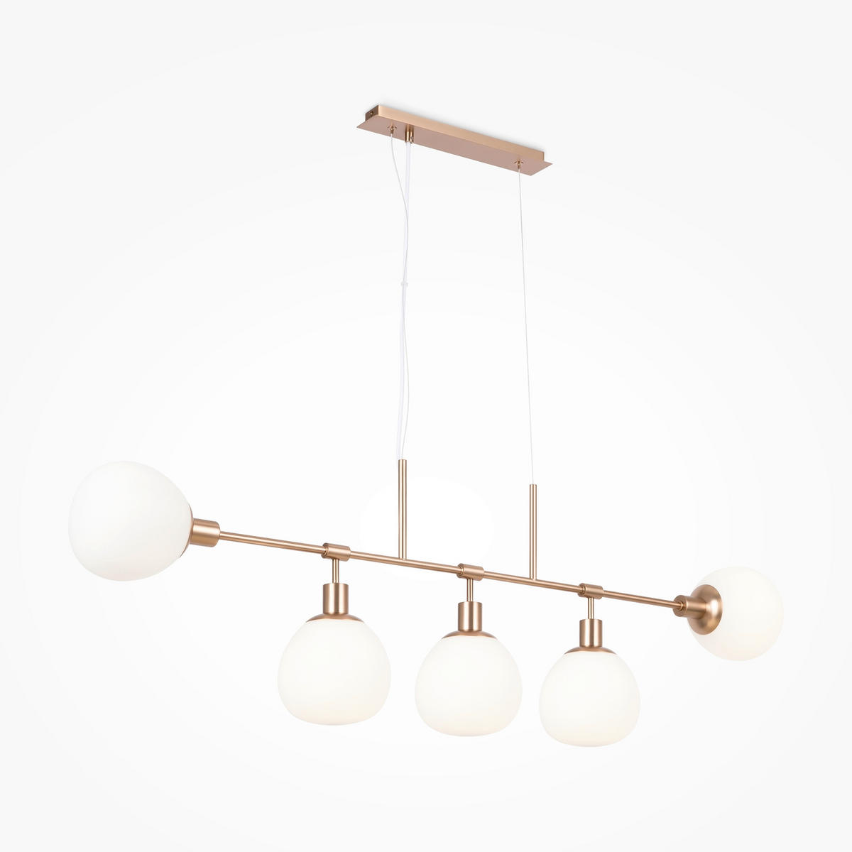 PENDELLEUCHTE Erich 120/37.3/15 cm  - Goldfarben, Design, Metall (120/37.3/15cm) - MAYTONI